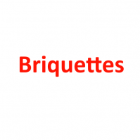 Briquettes Text Graphic